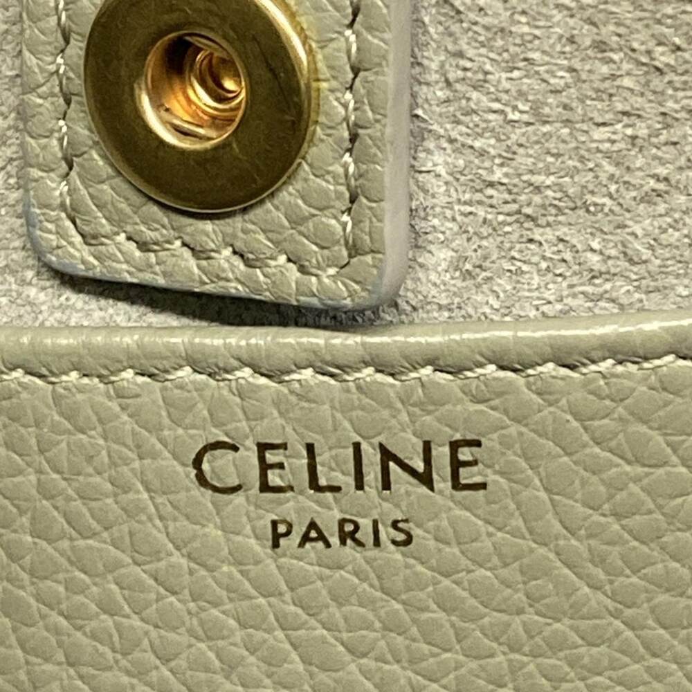 Celine Small Cabas Drawstring Cuir Triomphe Tote Bag - Picture 9 of 15